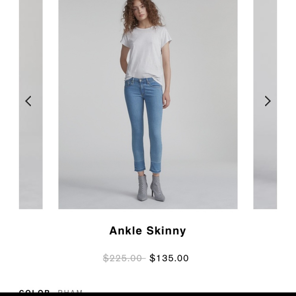 SOLD!!! NWT rag and bone jeans